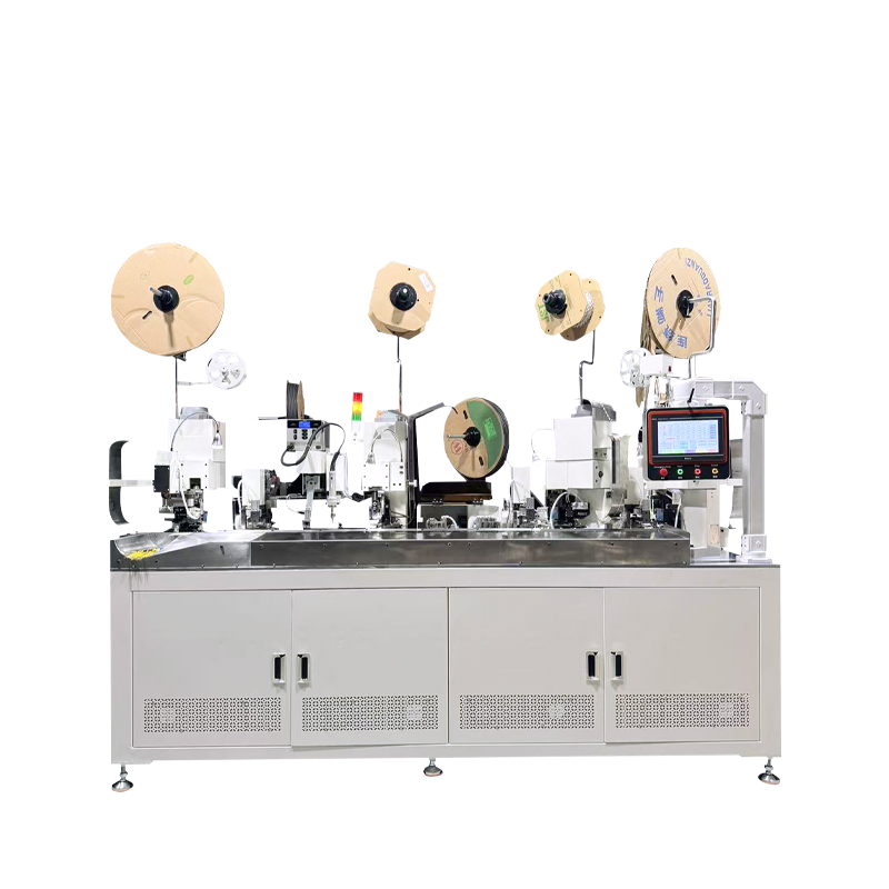 EW-9615全(quán)自動雙頭壓接穿護(hù)套機